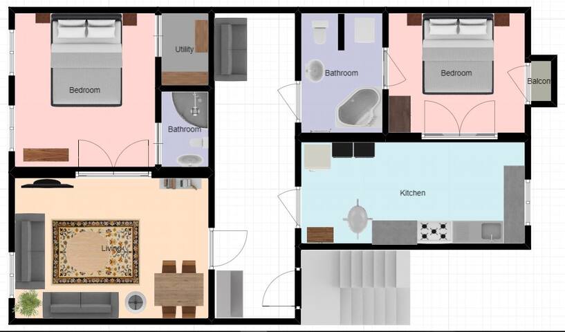 The Good King Wenceslas 2 bedrooms A/C Apartment gallery image 2