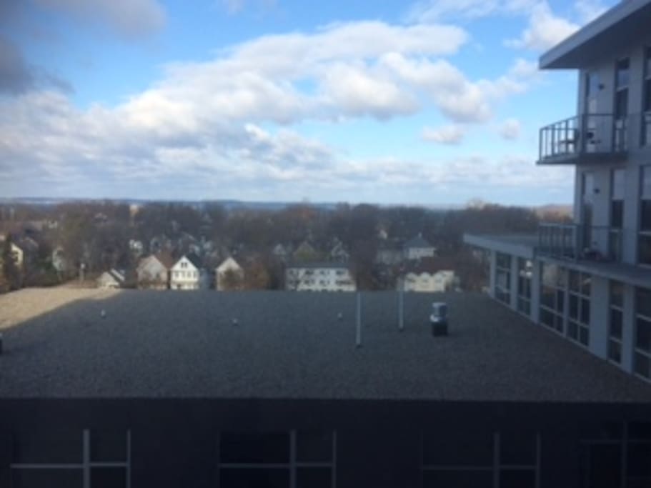 lake and park view from 7th floor view