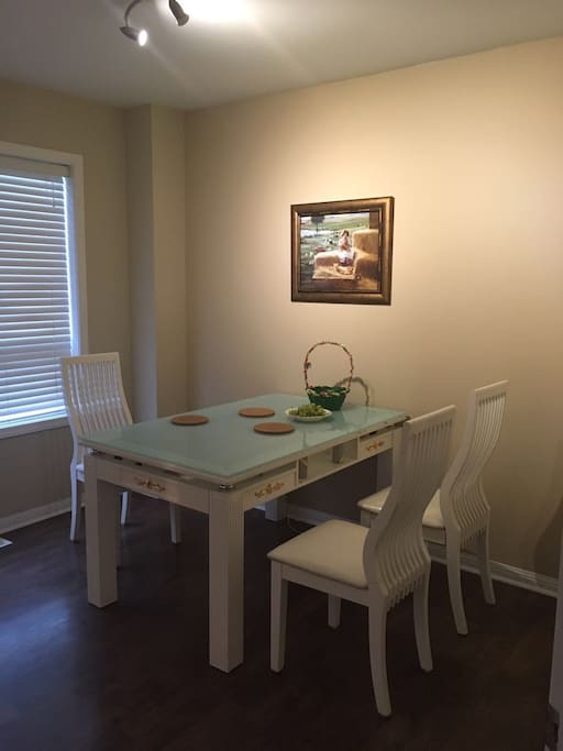 Shared dining area