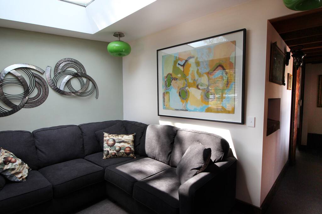 Front entry and music lounge room