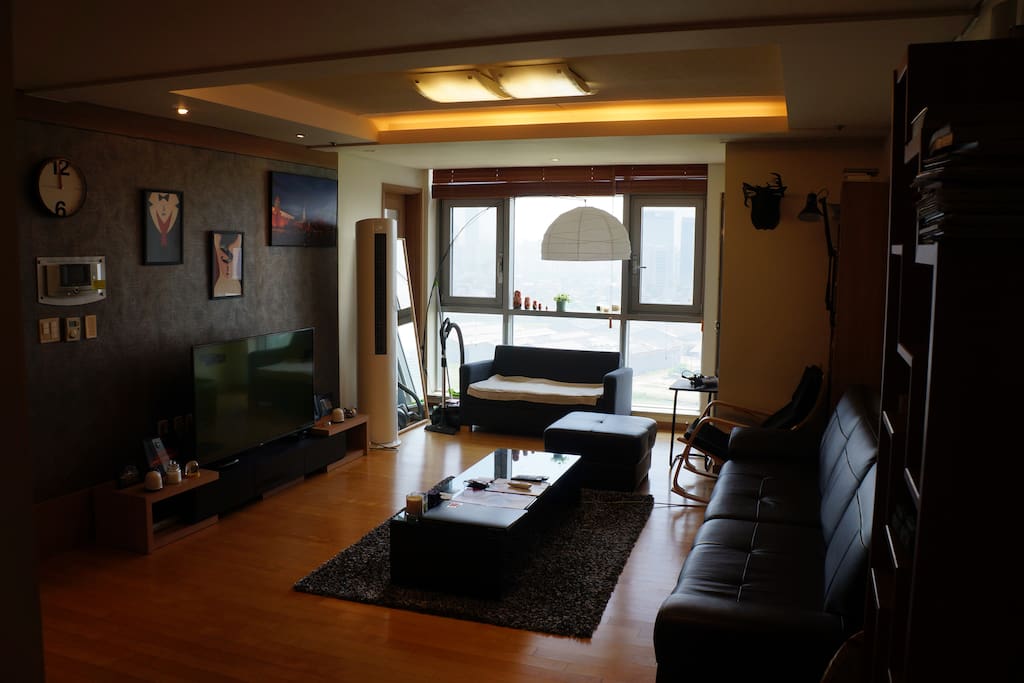 sunshine coming through the big window