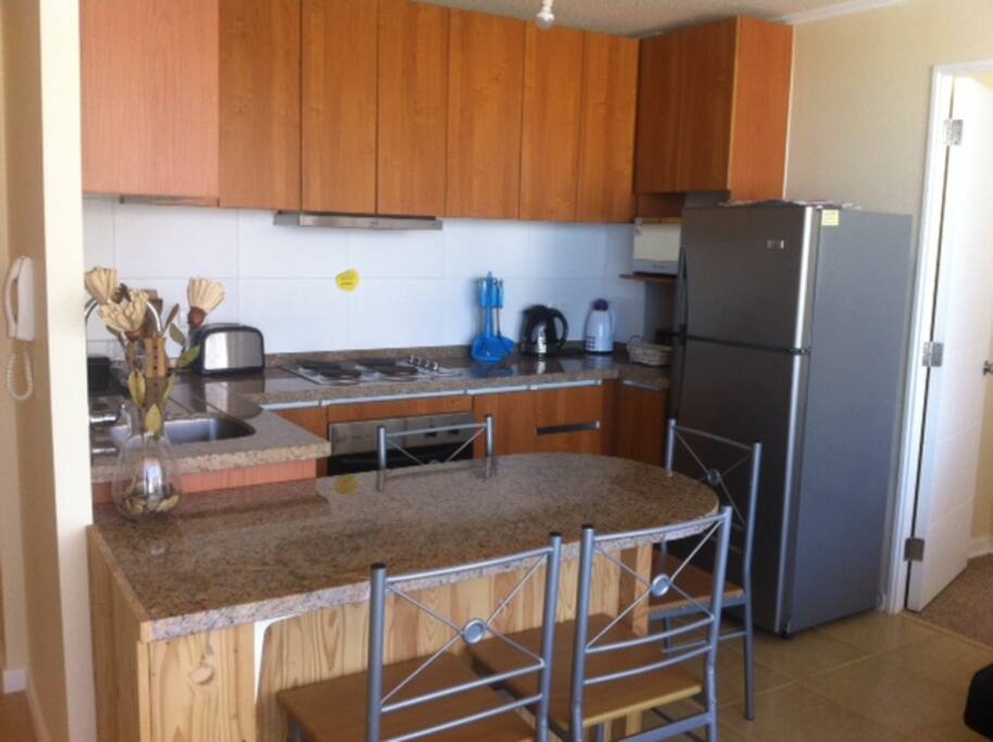 Cocina americana equipadisima.