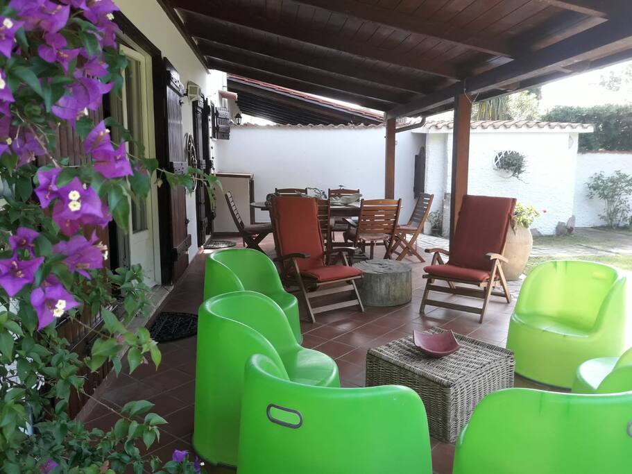 patio arredato