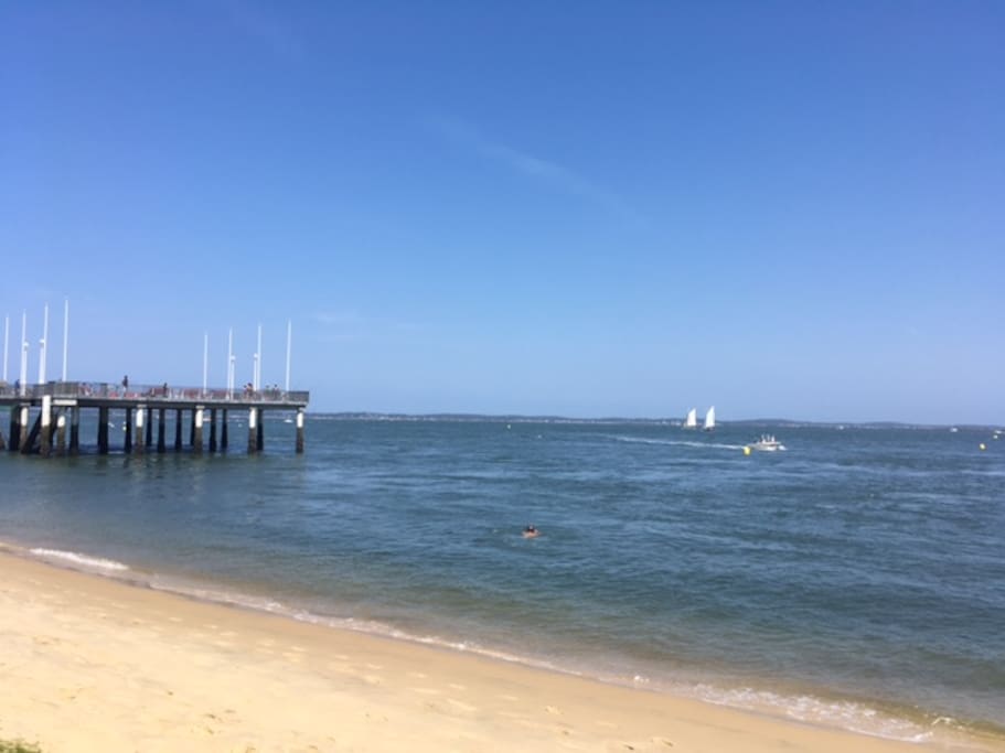 Plage Jetée des Marins au Nord à 20 mètres de l'appartement