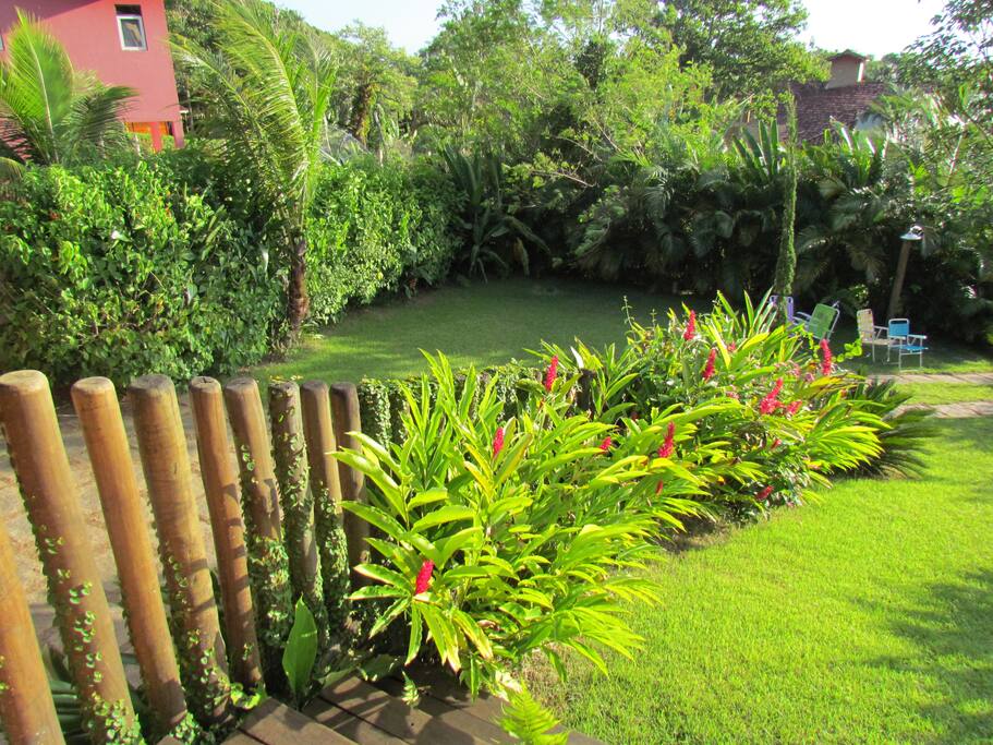 Jardim de entrada