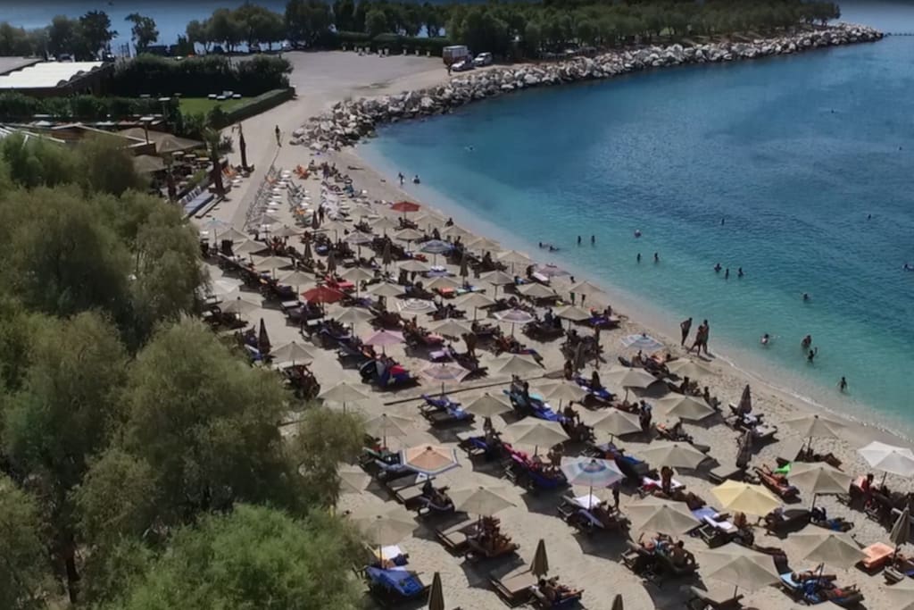 Alimos Kalamaki beach (10' walk from home)