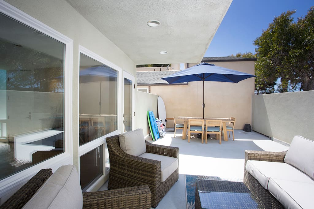 Patio area - not shared