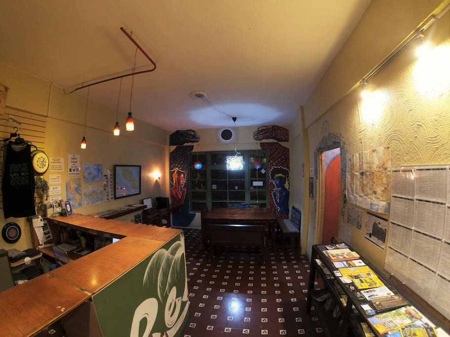 Another shot of the reception area.