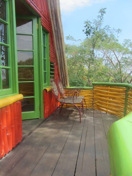 Veranda with great (sea)view