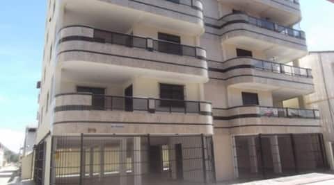 Apt in Piúma only 100m from the best spot on the beach.