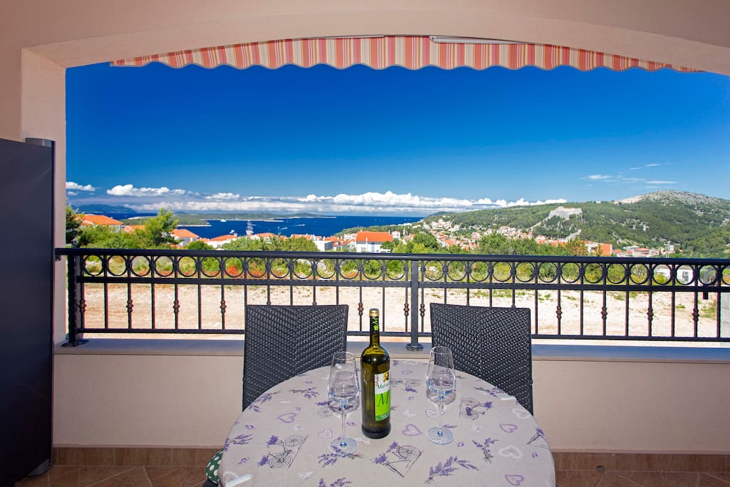 view from the terrace :)
