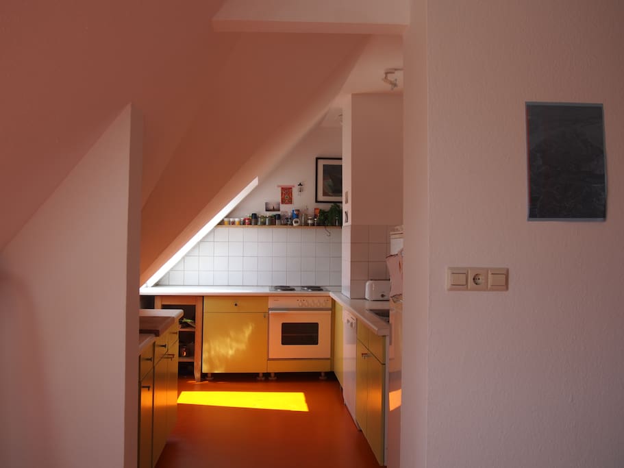 the Kitchen ! Orange makes you hungry