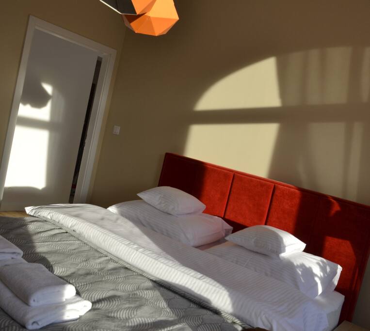 bedroom with king size bed