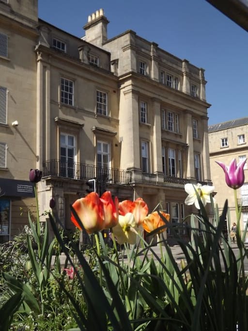 Your two apartments, The Penthouse and Bathwick View, are in this elegant mansion which was built for Earl Manvers in the heart of fashionable Bath. They are situated on the top two floors.