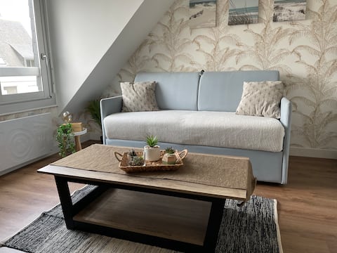 Annonce Airbnb populaire: Le Petit Cocon Baulois: Small studio in the heart of the city à La Baule Escoublac