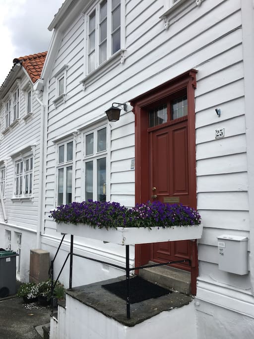 A typical Bergen house from 1880.