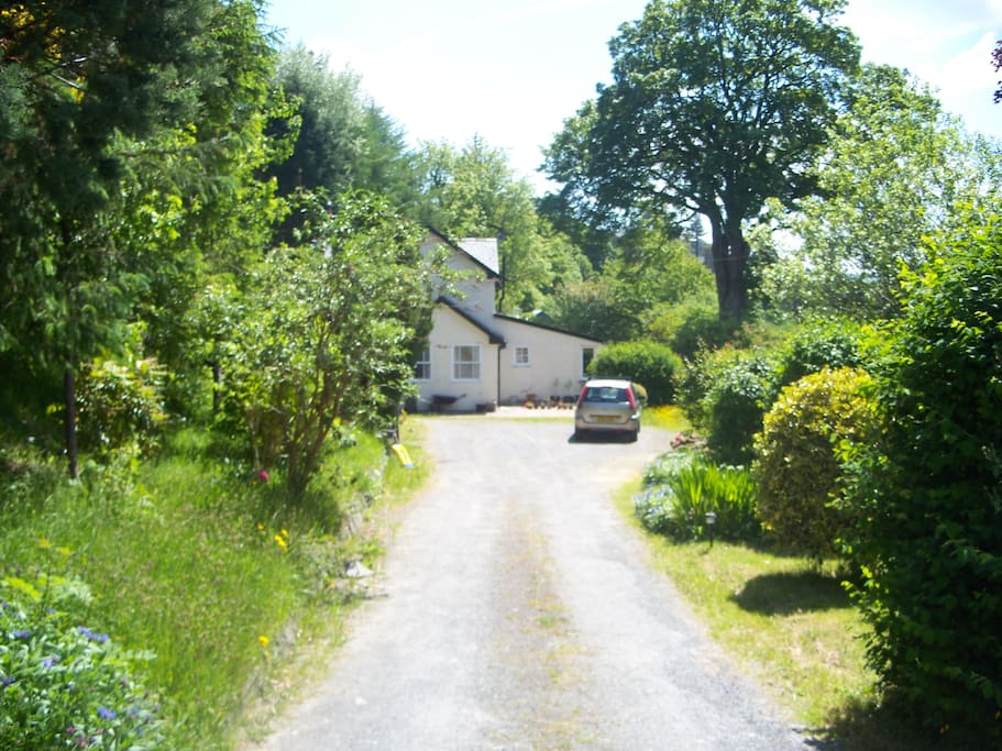 The entrance