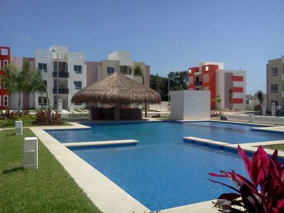Pool area