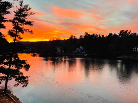 Water front home with lake amenities