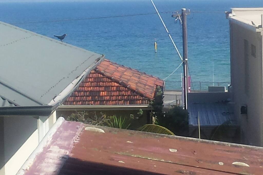 view from one of the bedroom windows