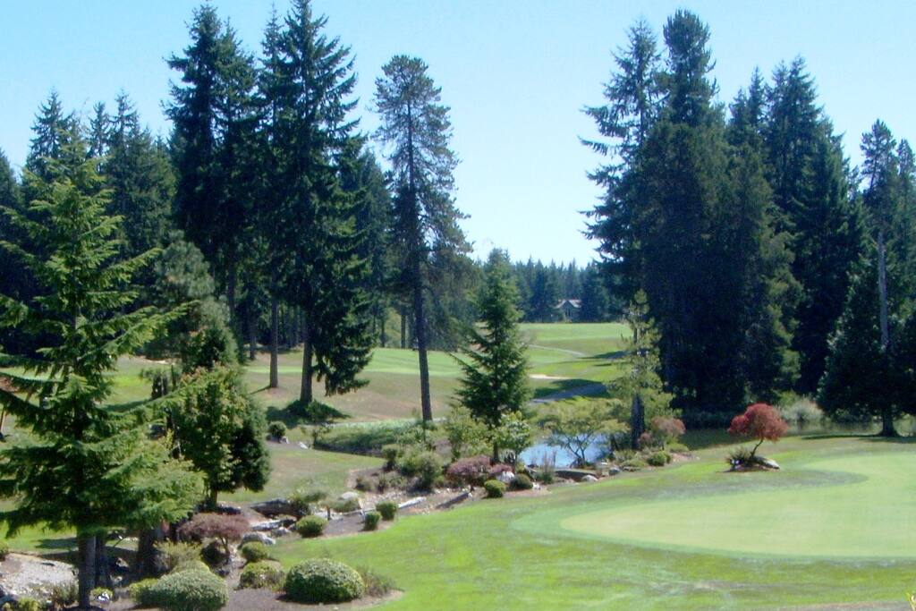 House is located across the street from beautiful McCormick Woods Golf Course.