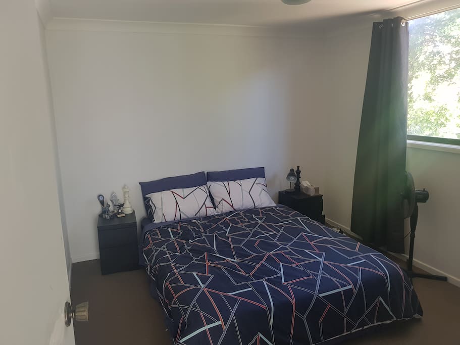 Bedroom 1 with queen bed