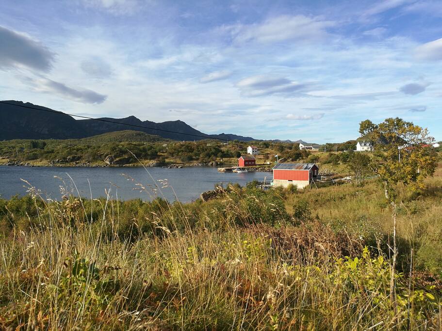 Utsikt mot havet