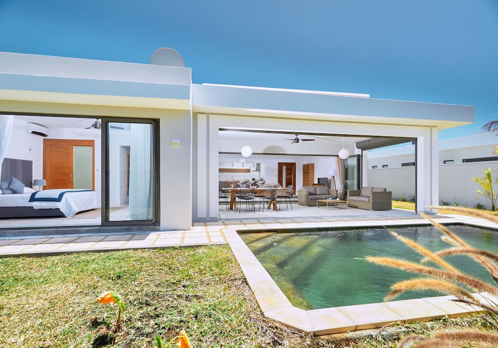 The villa