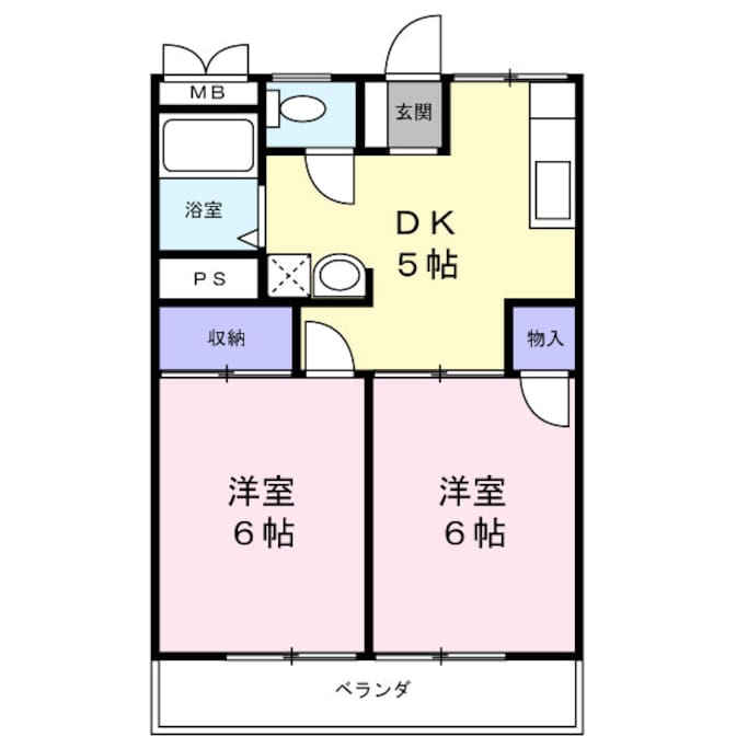 ゆとりある間取りで、ファミリーにも最適