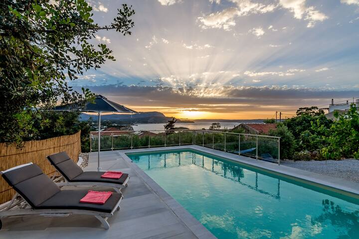 Amazing Sunset and Sea view Villa Myrina gallery image 2