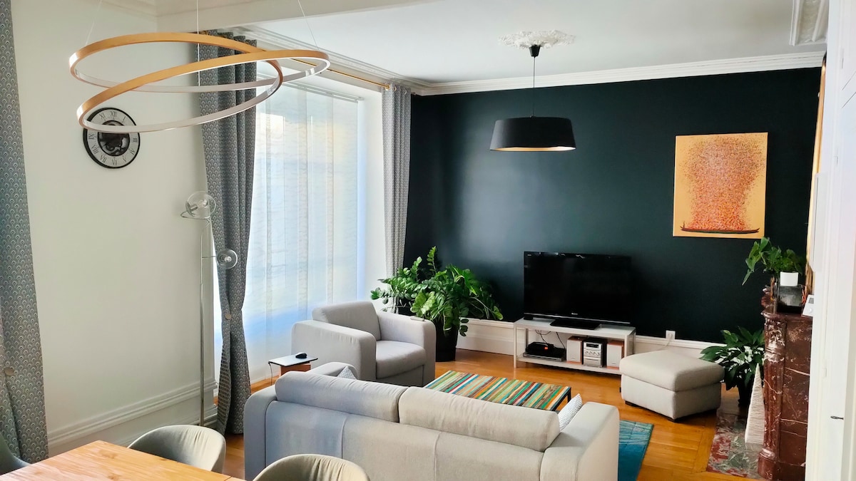 Propriété Airbnb réussie: Lyon-Brotteaux, beautiful Haussmann apartment à Lyon