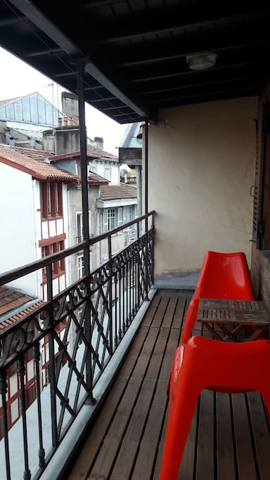 Terrasse abritée