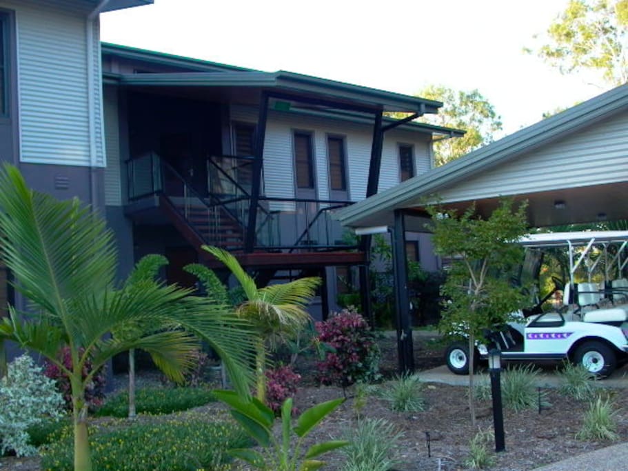 Entrance to Anchorage with carport for buggy