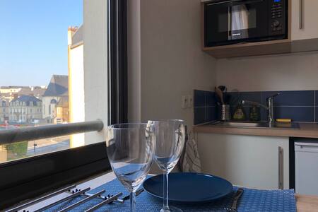 Studio cosy en centre ville-Proche de tout à pied!