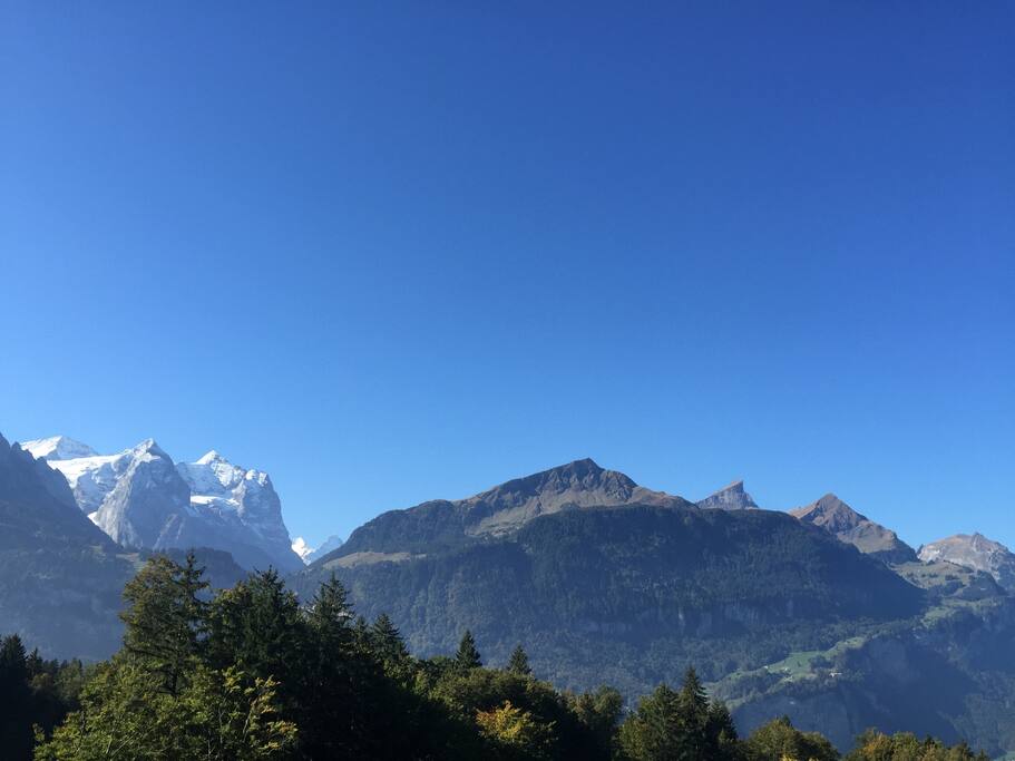 Aussicht vom Balkon