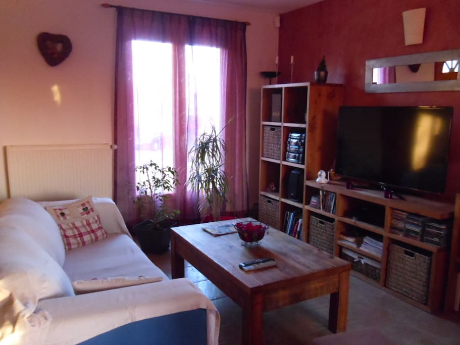Salon, Télévision, Accès Wifi