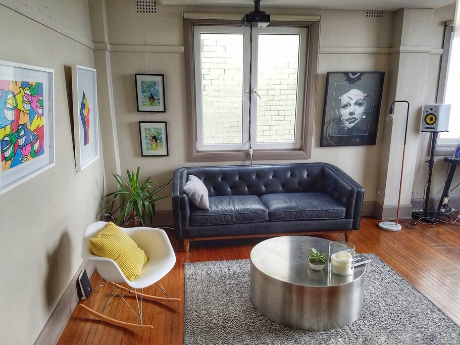 Designer living room