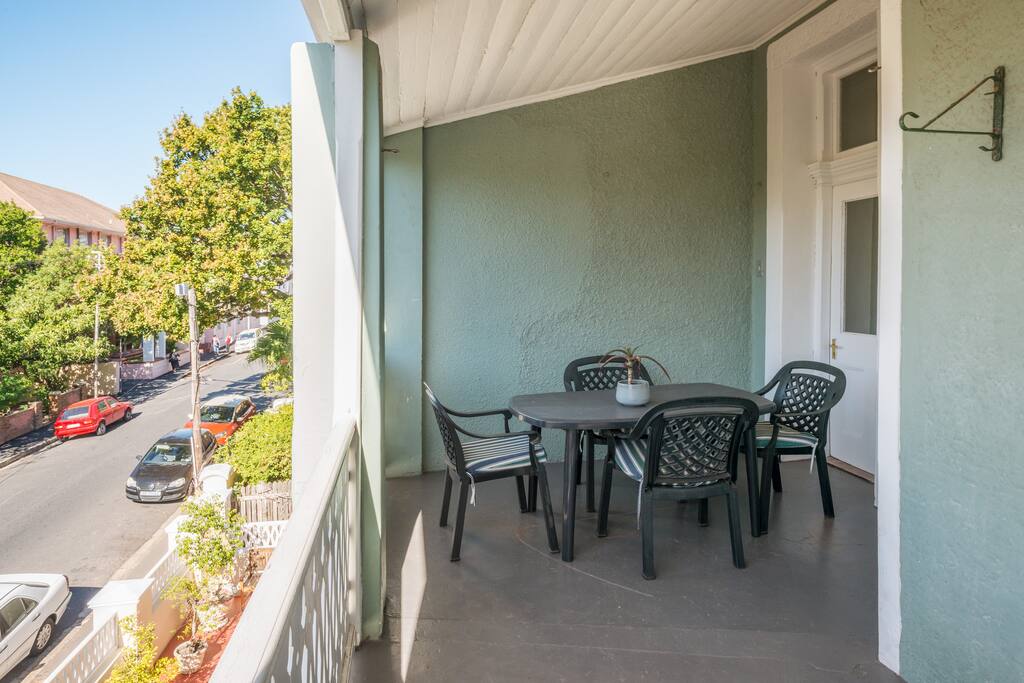 Large balcony
