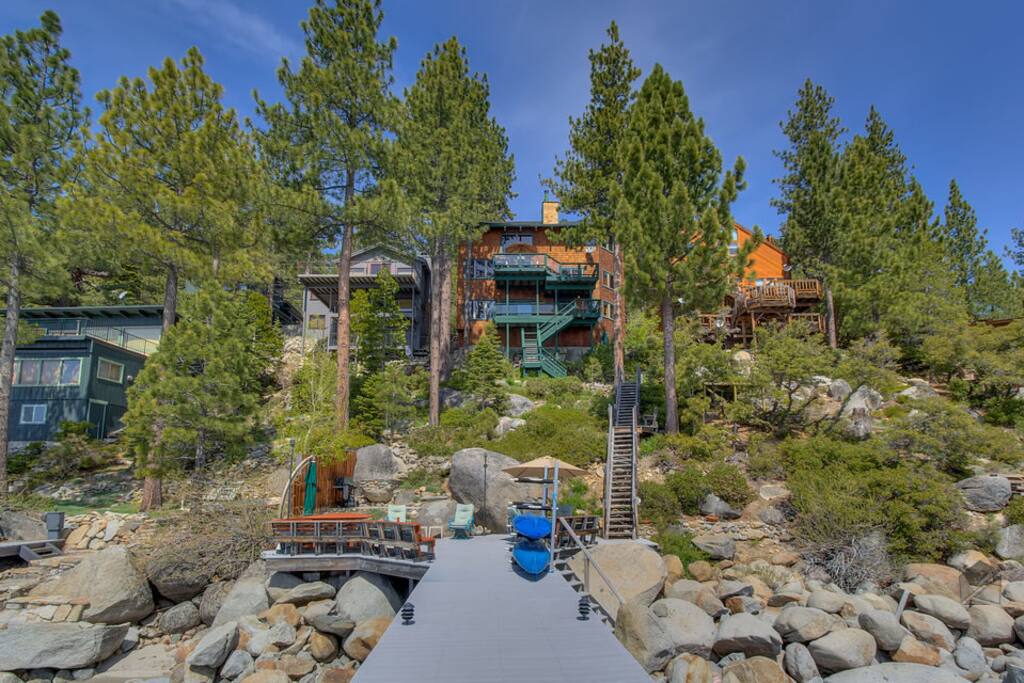 Sometimes you just have to look up at this home in awe.