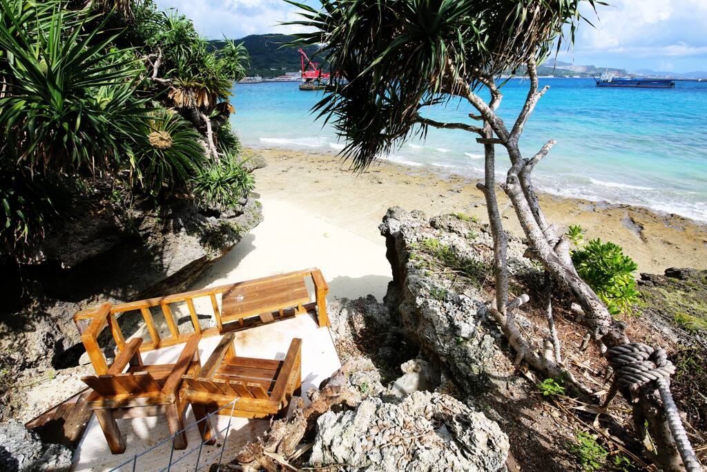 Private beach !