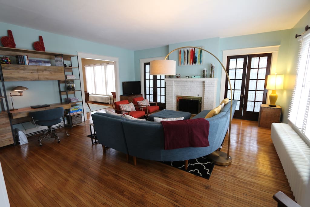 Living room from the foyer