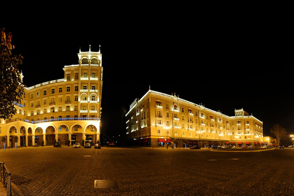 Marjanishvili Metro Station and Square