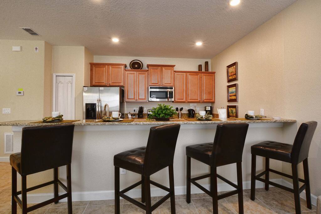 Breakfast bar