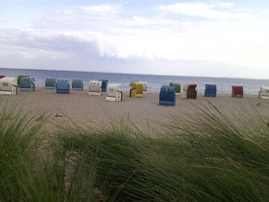 Der schöne Strand von Sierksdorf