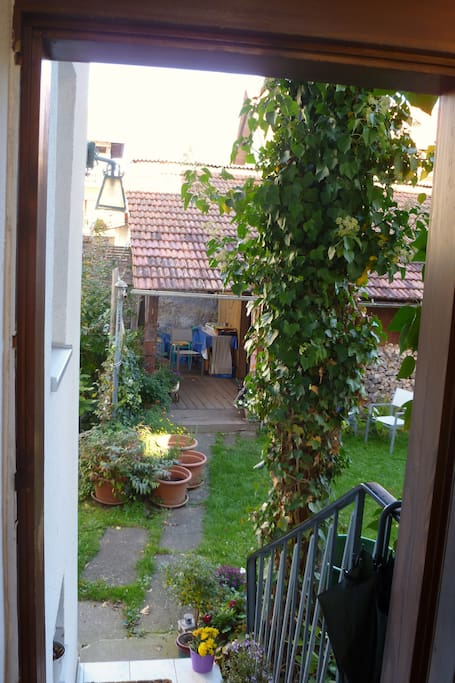 Garten und Terrasse zur Mitbenutzung