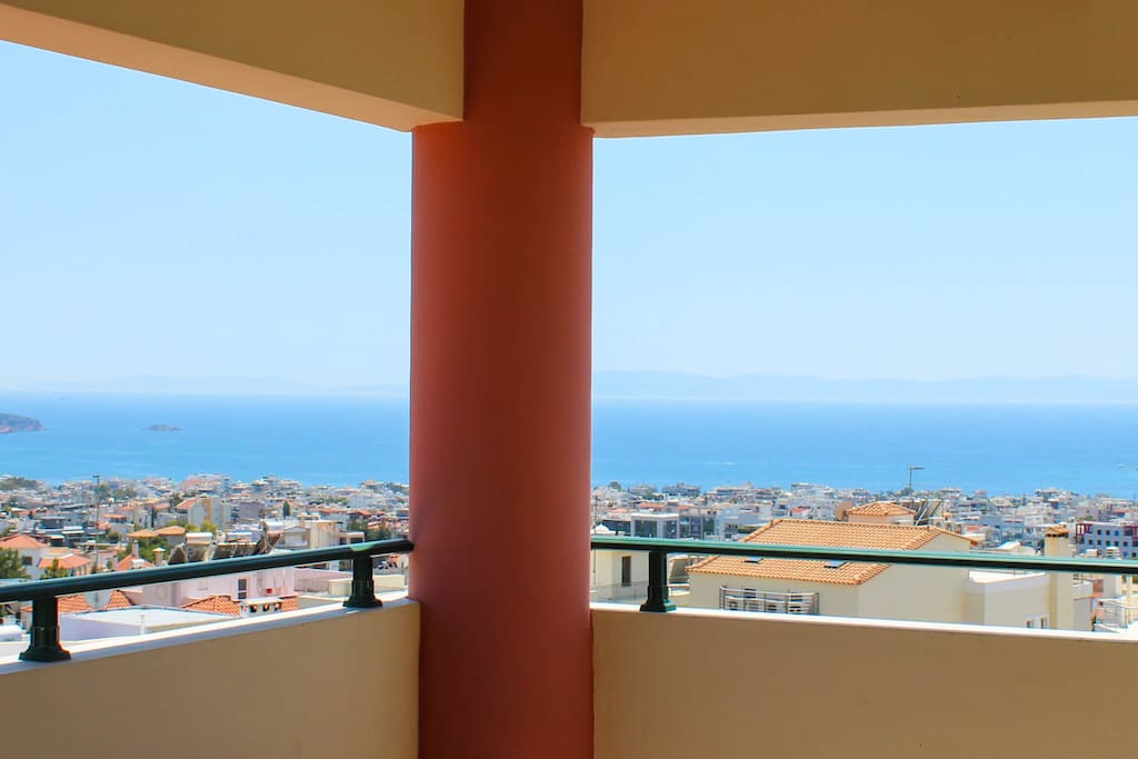 Uninterrupted 180 degree sea view from Vouliagmeni to Piraeus