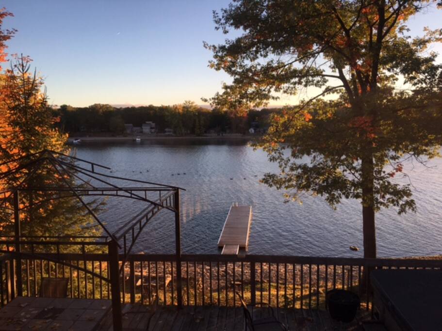 Stunning views from the cottage