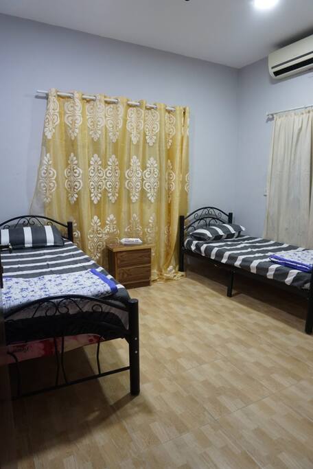 2 single bed room
