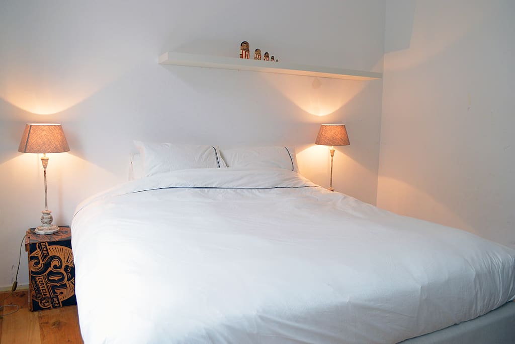The master bedroom
