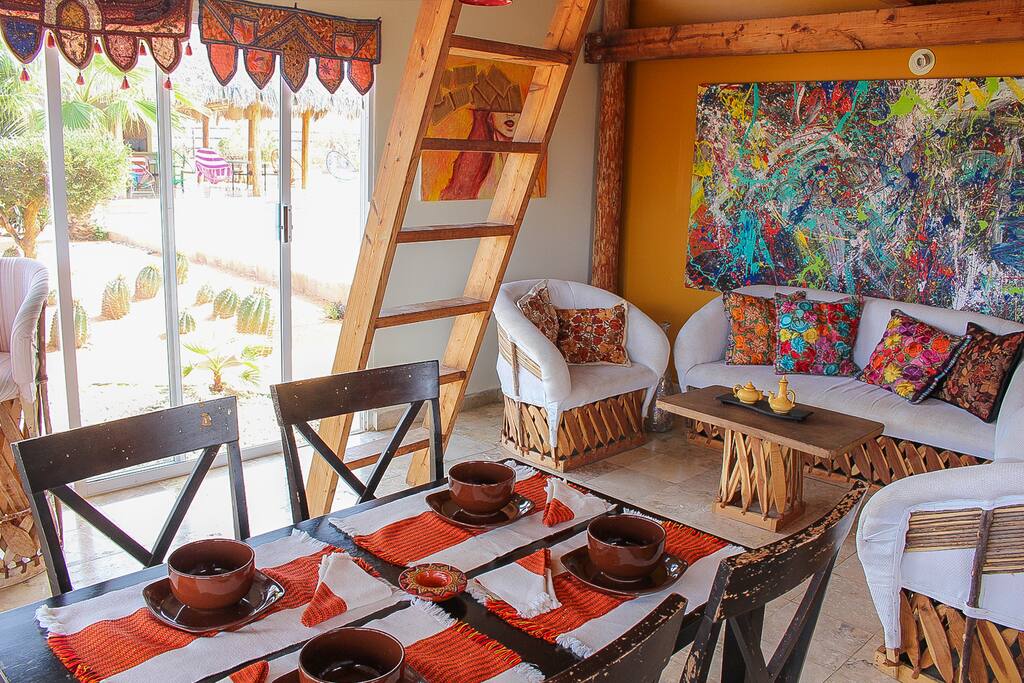 Cabin #1 dinning area
